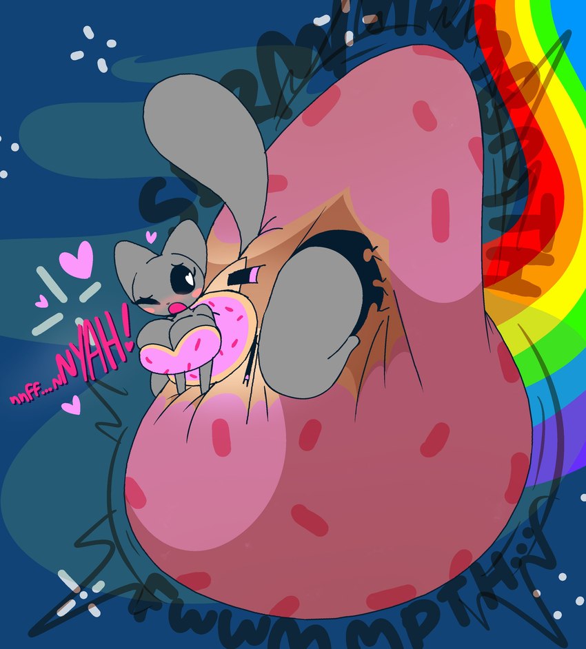 nyan cat (nyan cat (copyright)) created by dummydoodles