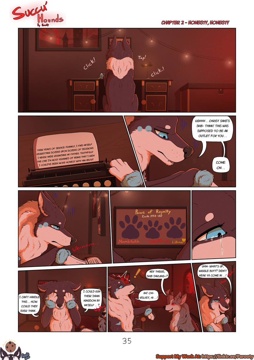 skib and velvet created by parooty