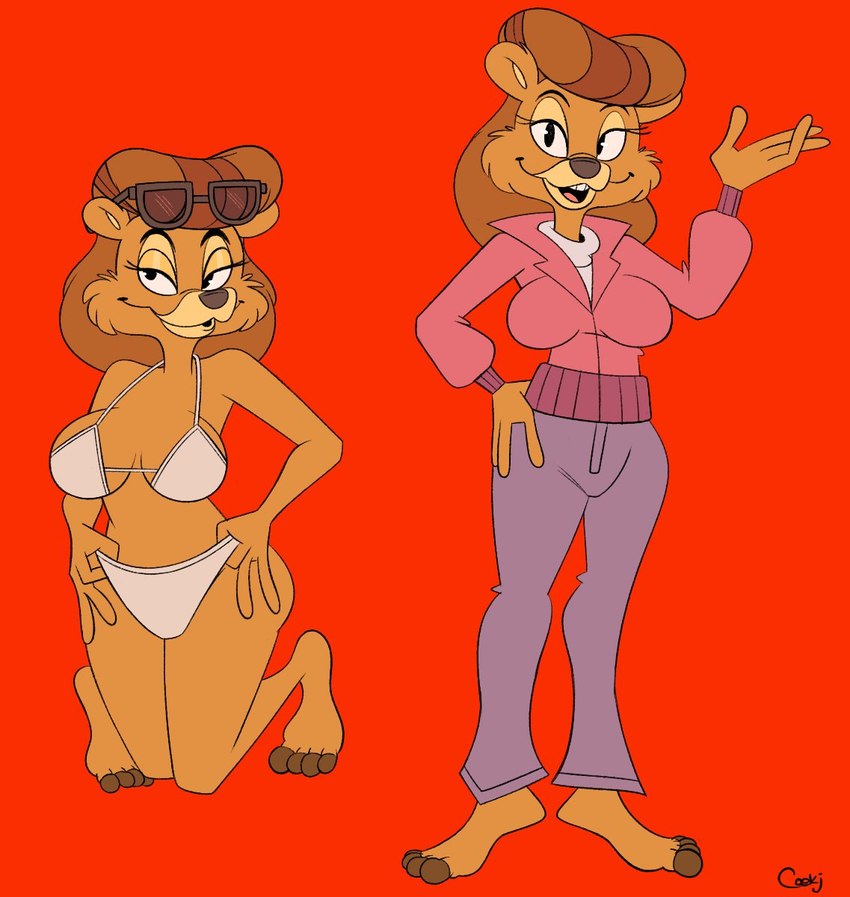 rebecca cunningham (talespin and etc) created by coekj (artist)