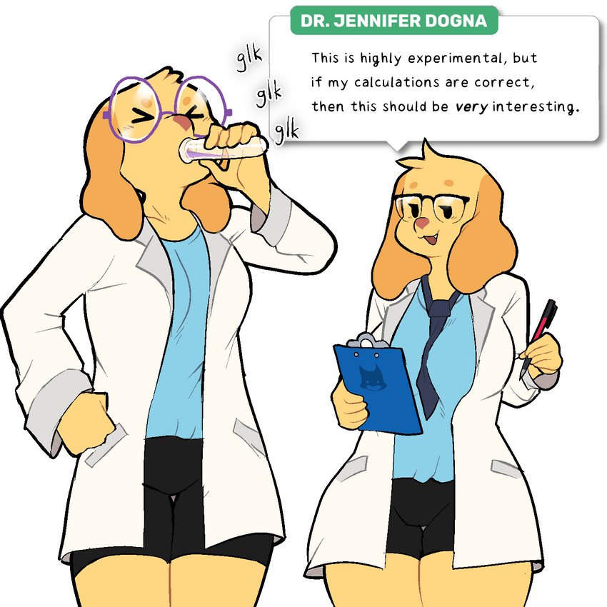 dr. jennifer dogna and genesis (super animal royale and etc) created by clementyne