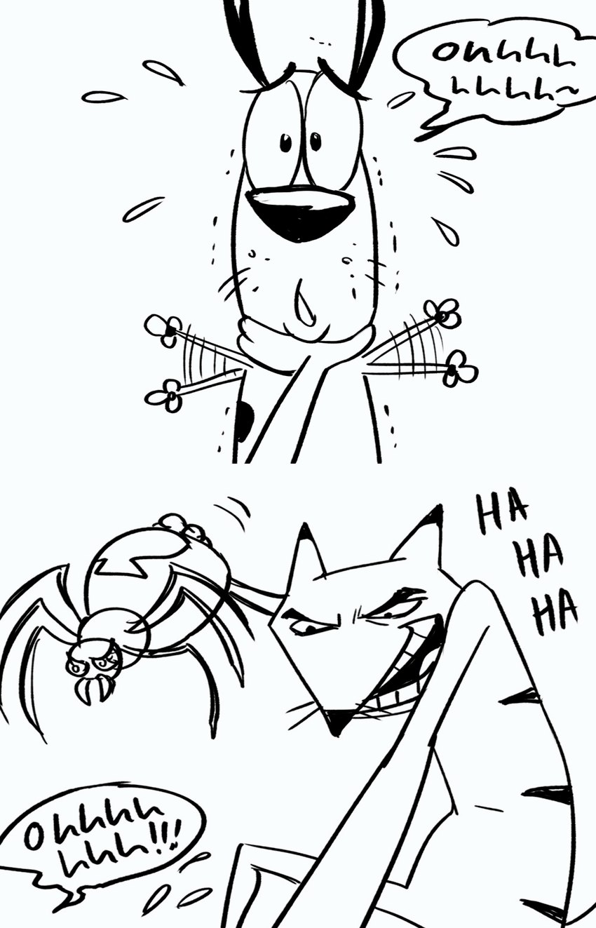 courage the cowardly dog and katz (courage the cowardly dog and etc) created by c2ndy2c1d and junkmixart
