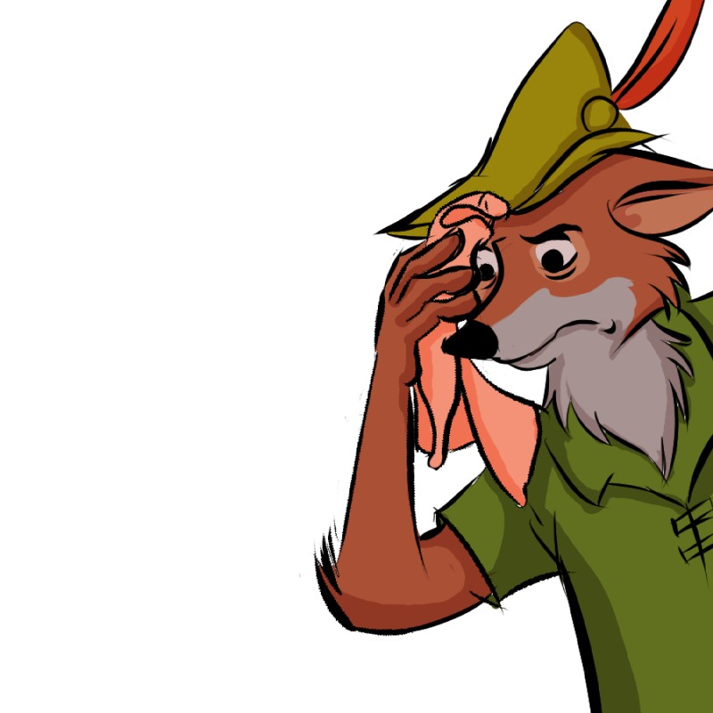 robin hood (robin hood (disney) and etc) created by stevethedragon