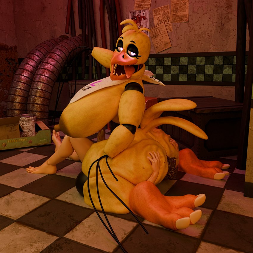 withered chica (five nights at freddy's 2 and etc) created by anonymousfm