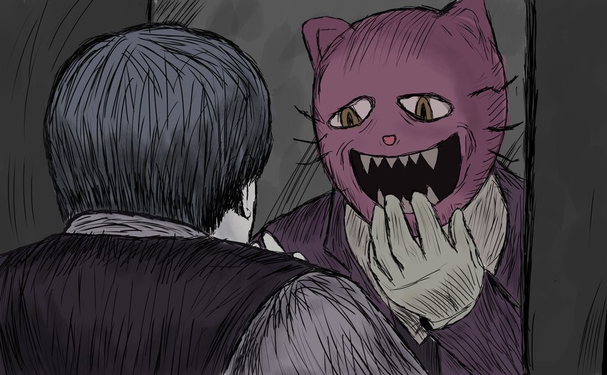 daan and pocketcat (fear & hunger 2: termina and etc) created by sotonami