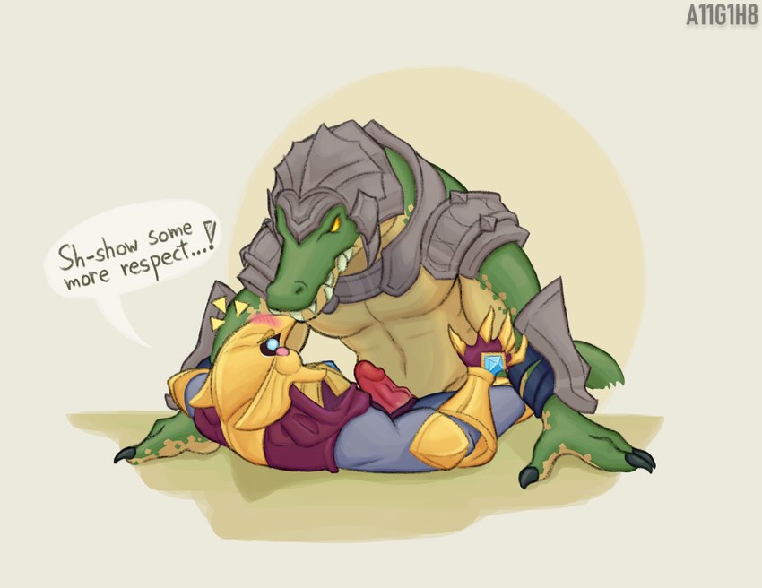 azir and renekton (league of legends and etc) created by a11g1h8