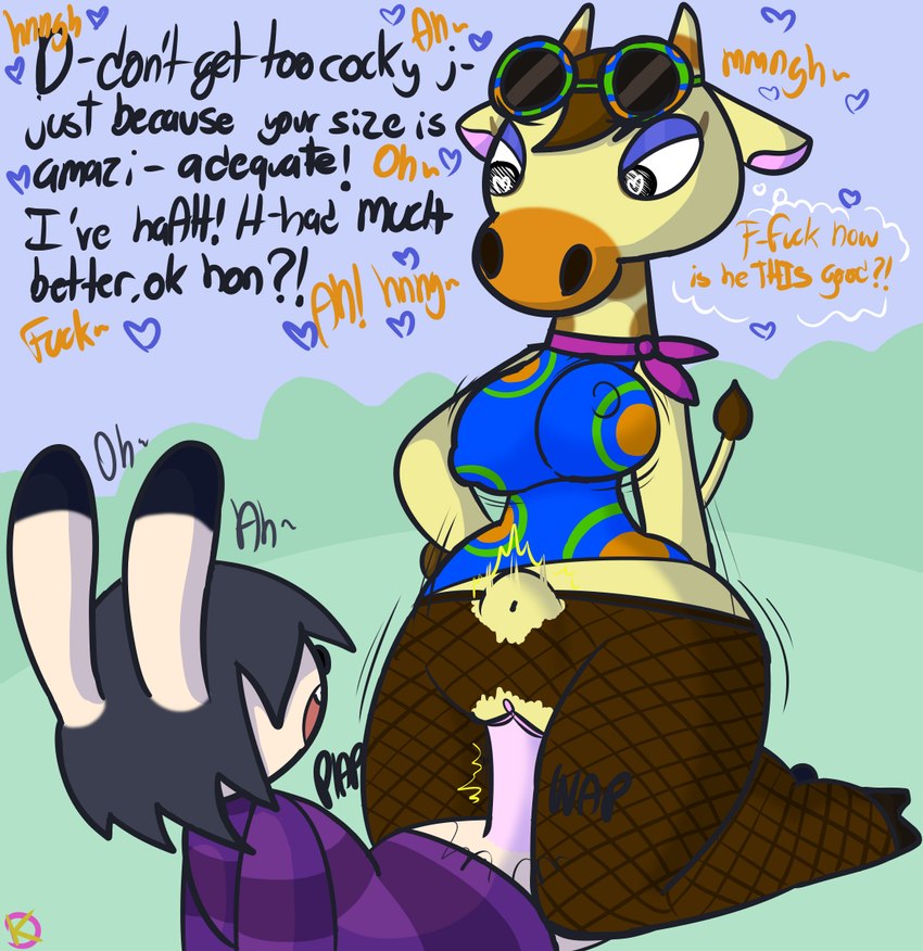 dumbun and gracie (animal crossing and etc) created by klutzatdusk