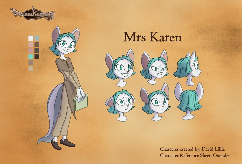 mrs karen (dreamkeepers) created by outsider artwork