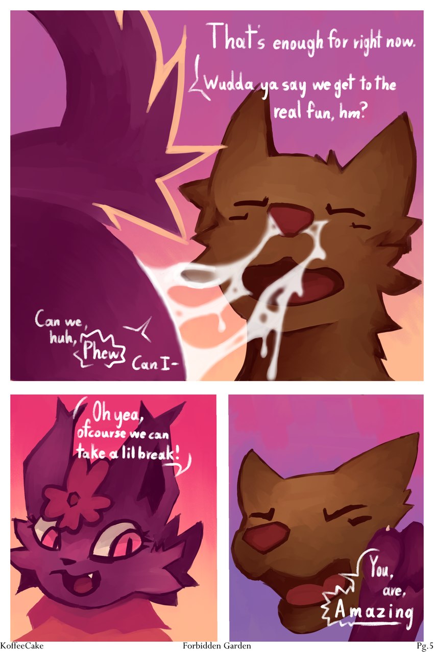 ashtaureth and cqill (floraverse) created by koffeecake