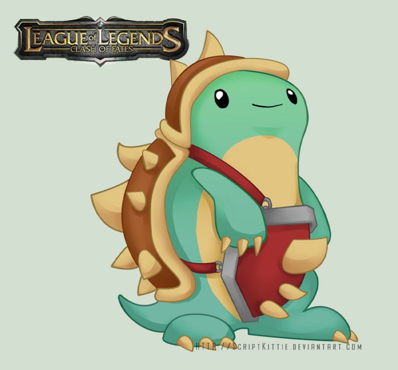 rammus (league of legends and etc) created by scriptkittie