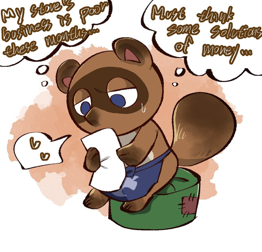 tom nook (animal crossing and etc) created by shandrawaka and shanutaka