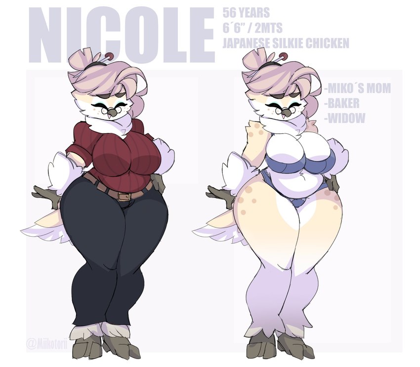 nicole created by miikotorii