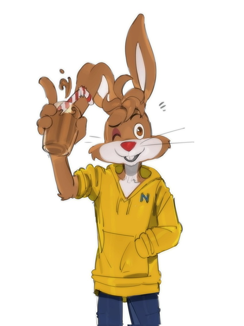 nesquik bunny (nesquik) created by kogito