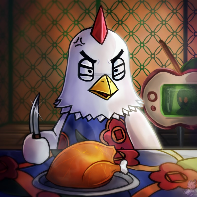 goose (animal crossing and etc) created by zeitzbach