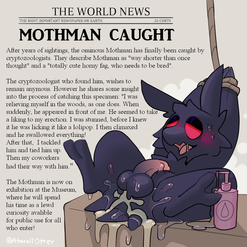 mothman created by asmallotter