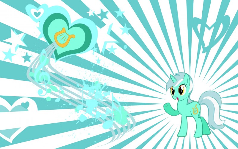 lyra heartstrings (friendship is magic and etc) created by unknown artist