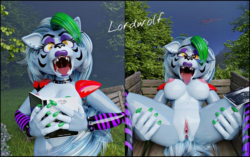 roxanne wolf and roxanne wolf (five nights at freddy's: security breach and etc) created by lordwolf