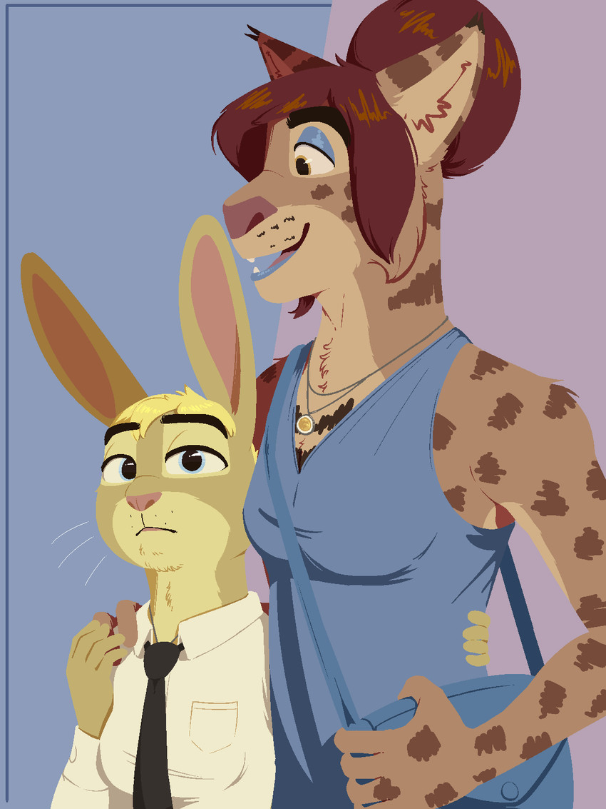 andreas kaninsen and gina di roberti created by tangerine (artist)