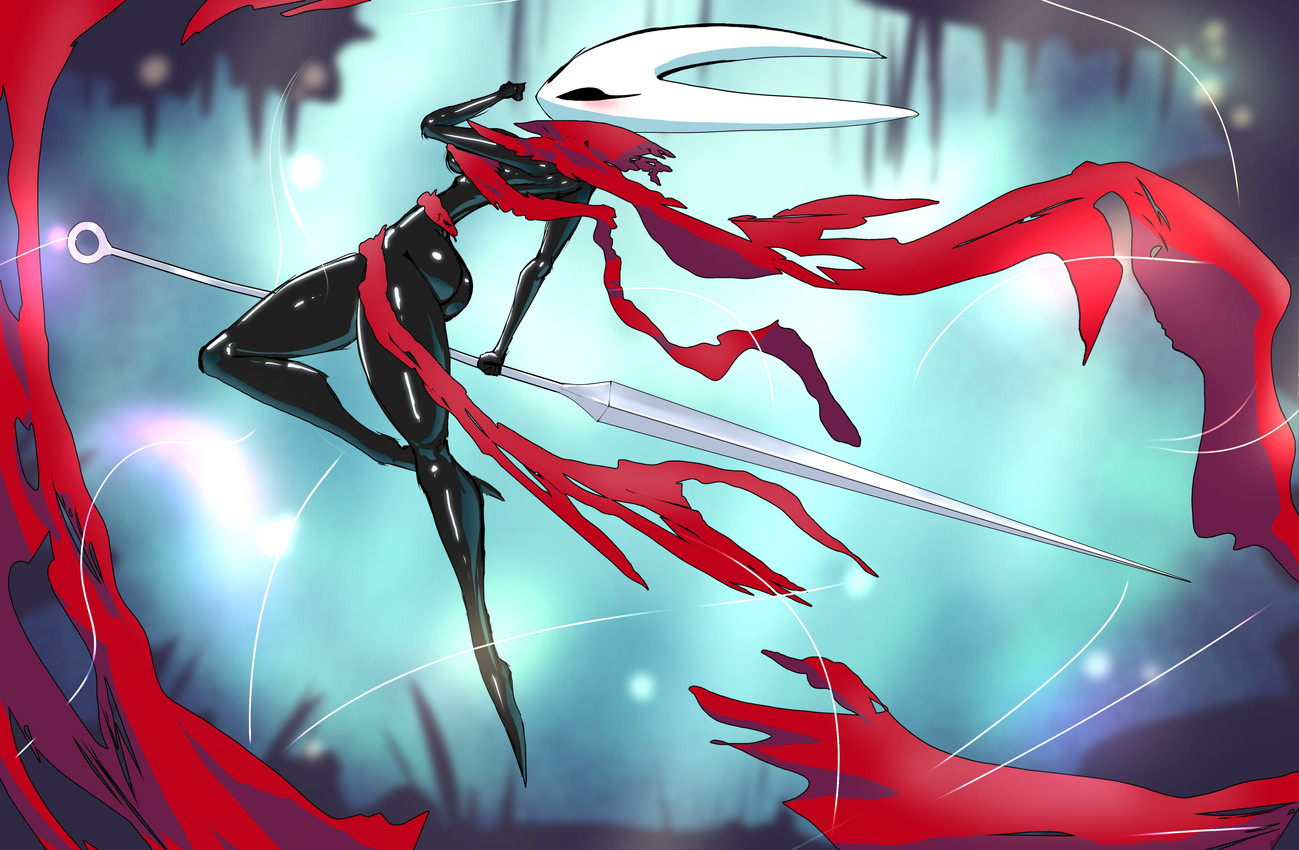 hornet (hollow knight (franchise) and etc) created by gausscannon