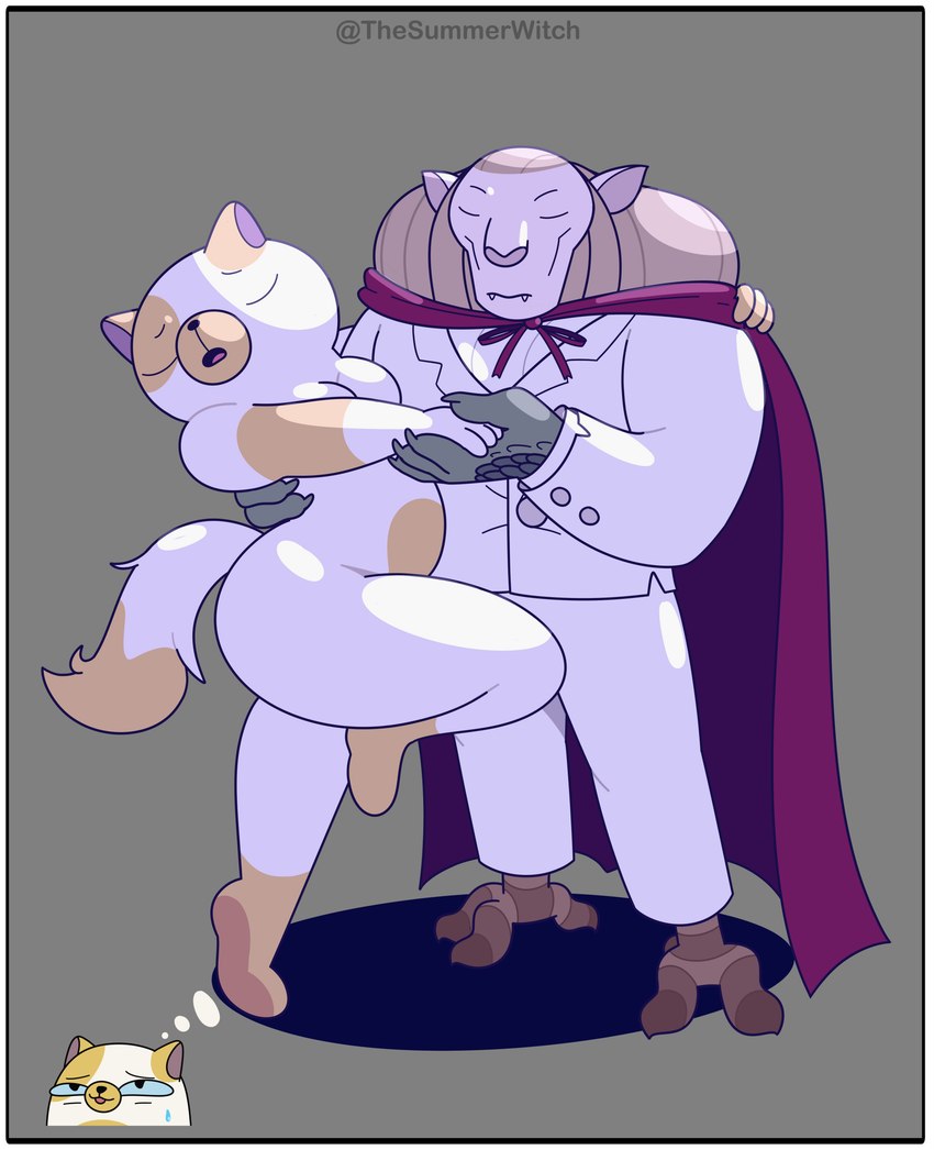 cake the cat and vampire king (cartoon network and etc) created by thesummerwitch