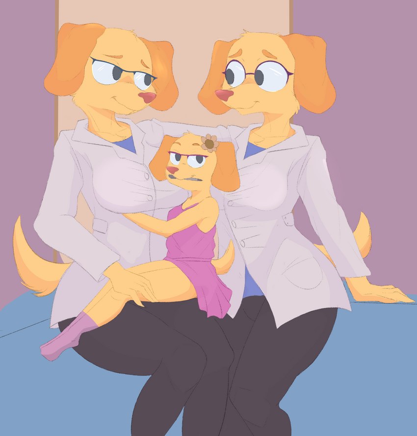 curie, dr. jennifer dogna, fan character, and genesis (super animal royale and etc) created by asue