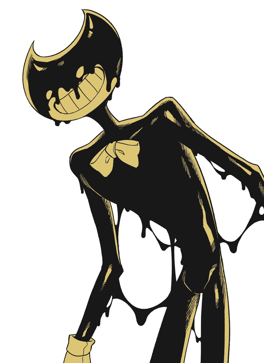 bendy the dancing demon and ink bendy (bendy and the ink machine) created by enaic31