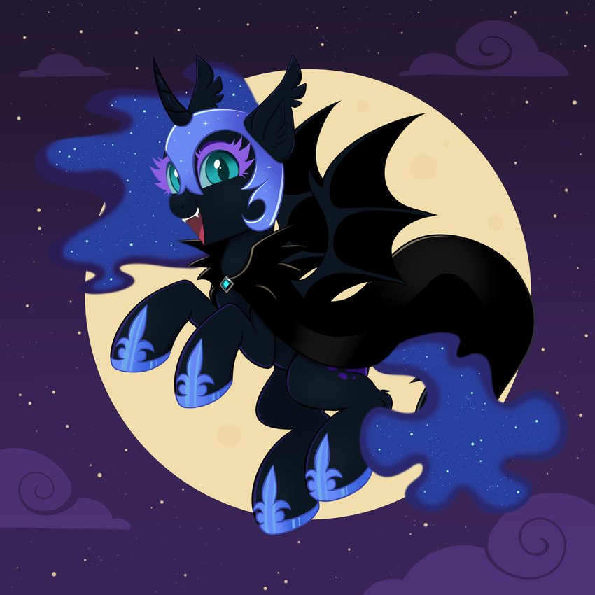 nightmare moon (friendship is magic and etc) created by confetticakez