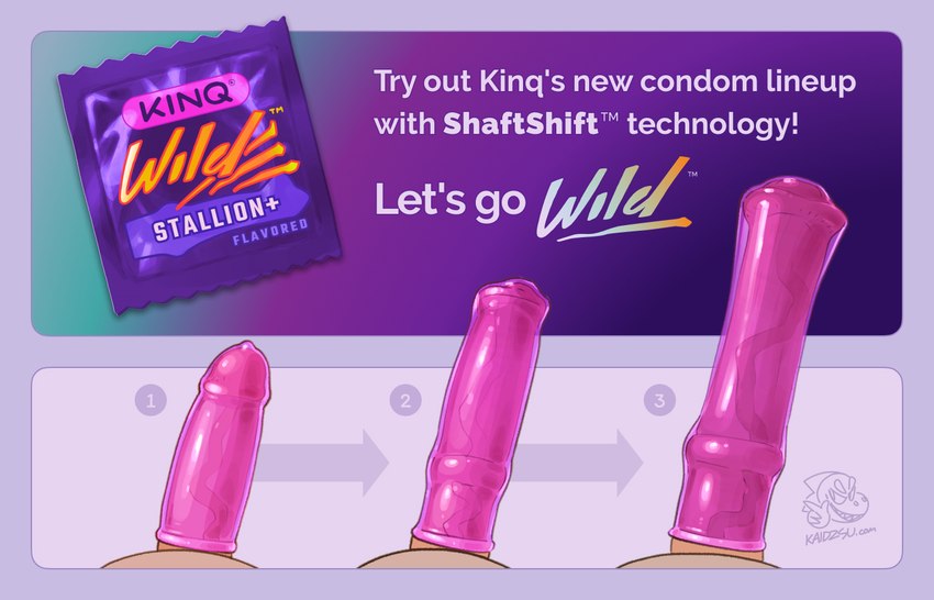 kinq wild condoms created by kaidzsu