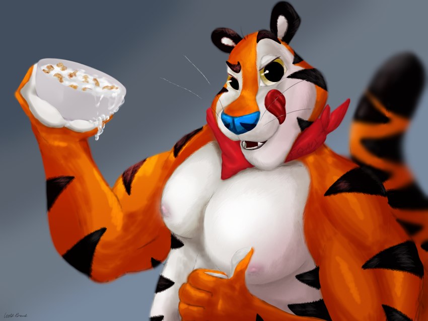 tony the tiger (frosted flakes and etc) created by wolfbread