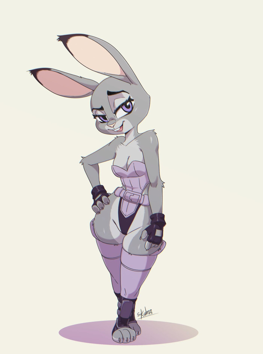 judy hopps and major motoko kusanagi (ghost in the shell and etc) created by senorkah