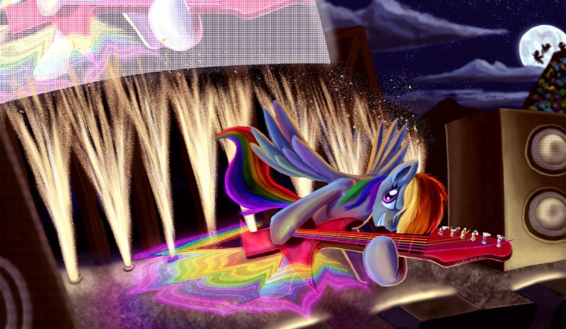 rainbow dash (friendship is magic and etc) created by tsitra360