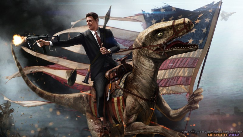 ronald reagan (battlefield (series) and etc) created by sharpwriter and third-party edit