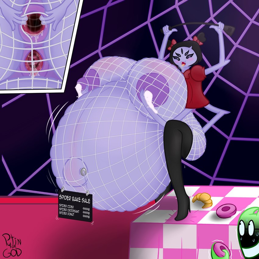 muffet (undertale (series) and etc) created by putinforgod