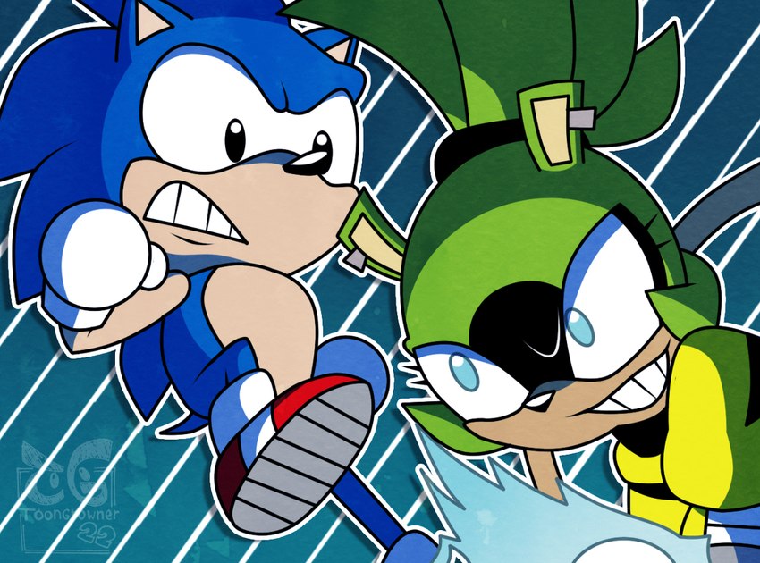 surge the tenrec (sonic the hedgehog (comics) and etc) created by toongrowner