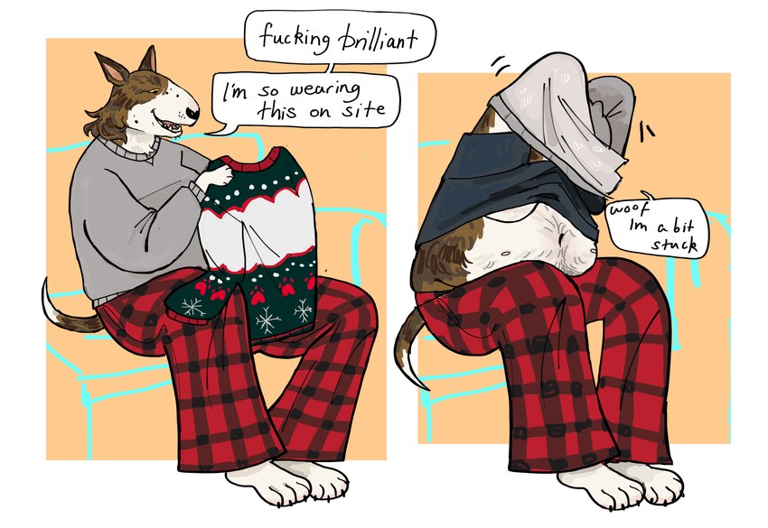 butch animal (christmas) created by flockdog