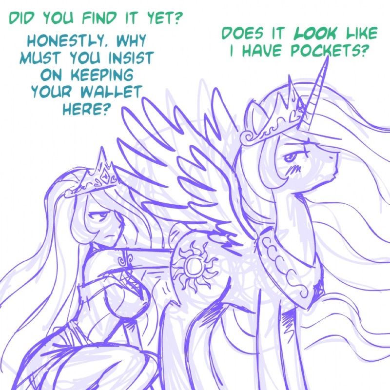 princess celestia (friendship is magic and etc) created by megasweet