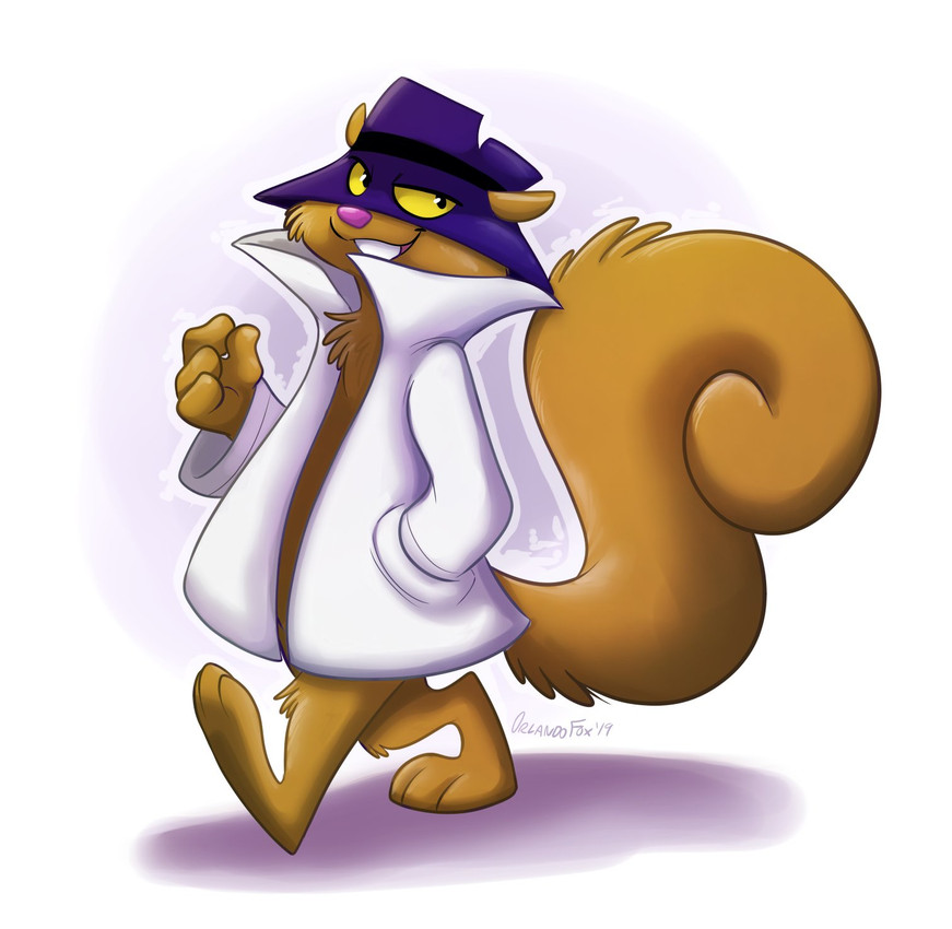 secret squirrel (secret squirrel show and etc) created by orlandofox