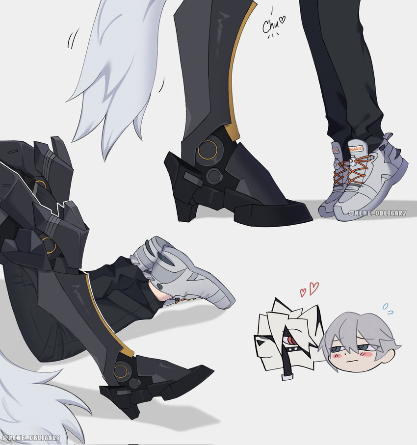 von lycaon and wise (zenless zone zero and etc) created by nene obligar2