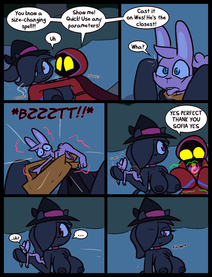 leo the magician, sofia, and wes created by ultilix