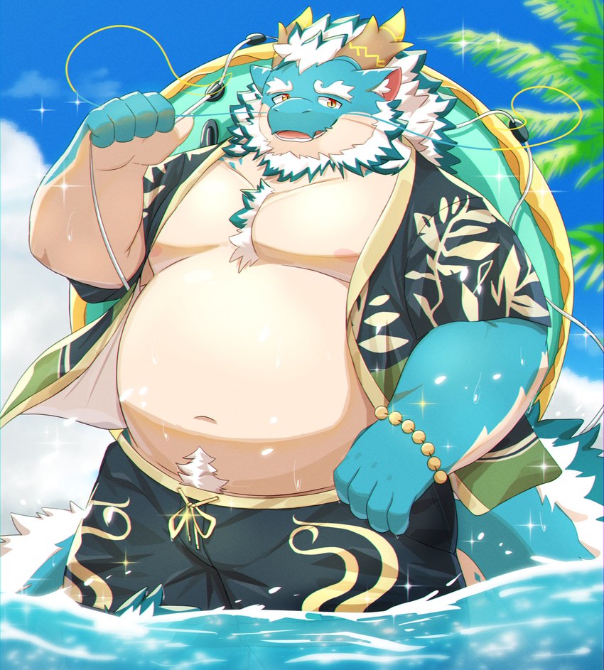 qinglong (tokyo afterschool summoners and etc) created by ruoain