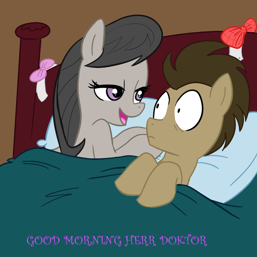 doctor whooves and octavia (friendship is magic and etc) created by madmax