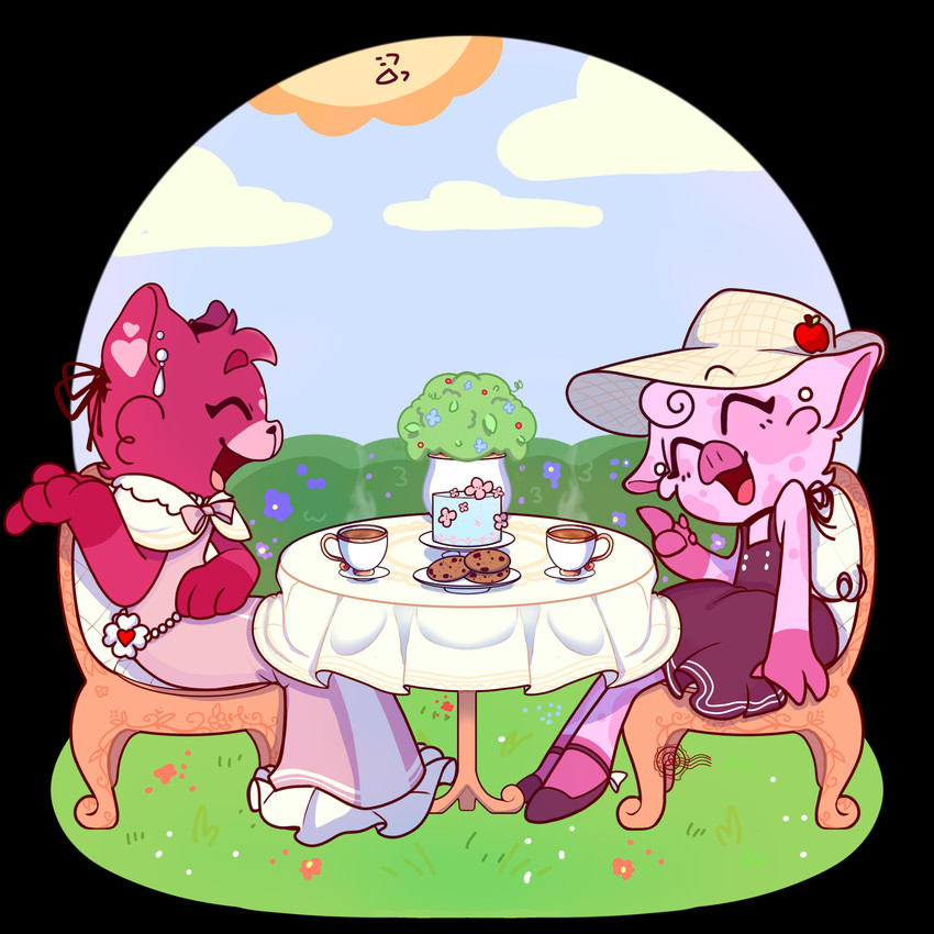 bobby bearhug and pickypiggy (mob entertainment and etc) created by bonanusfanan