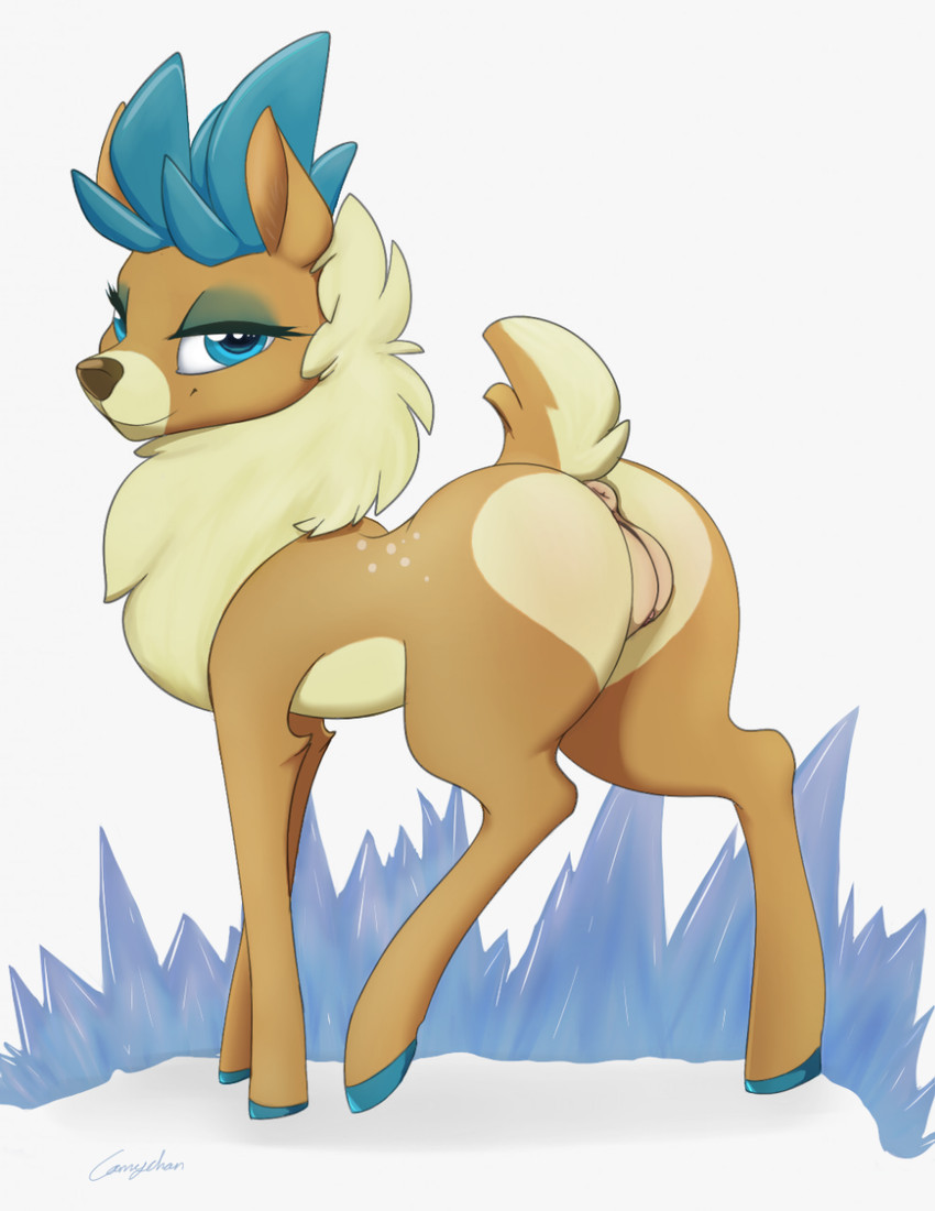 velvet reindeer (them's fightin' herds) created by camychan