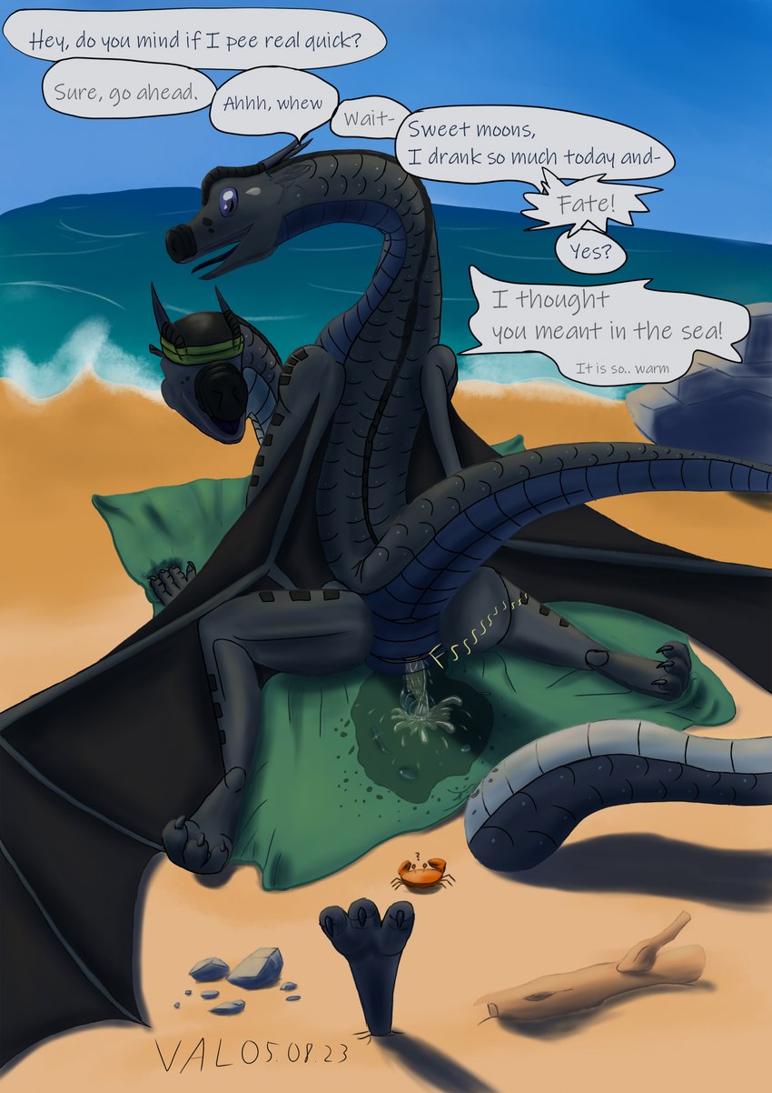 fatespeaker and starflight (wings of fire and etc) created by valrionwrites