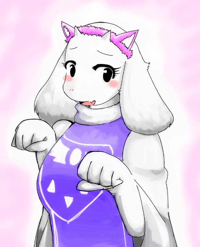 toriel (undertale (series) and etc) created by suisuikoko