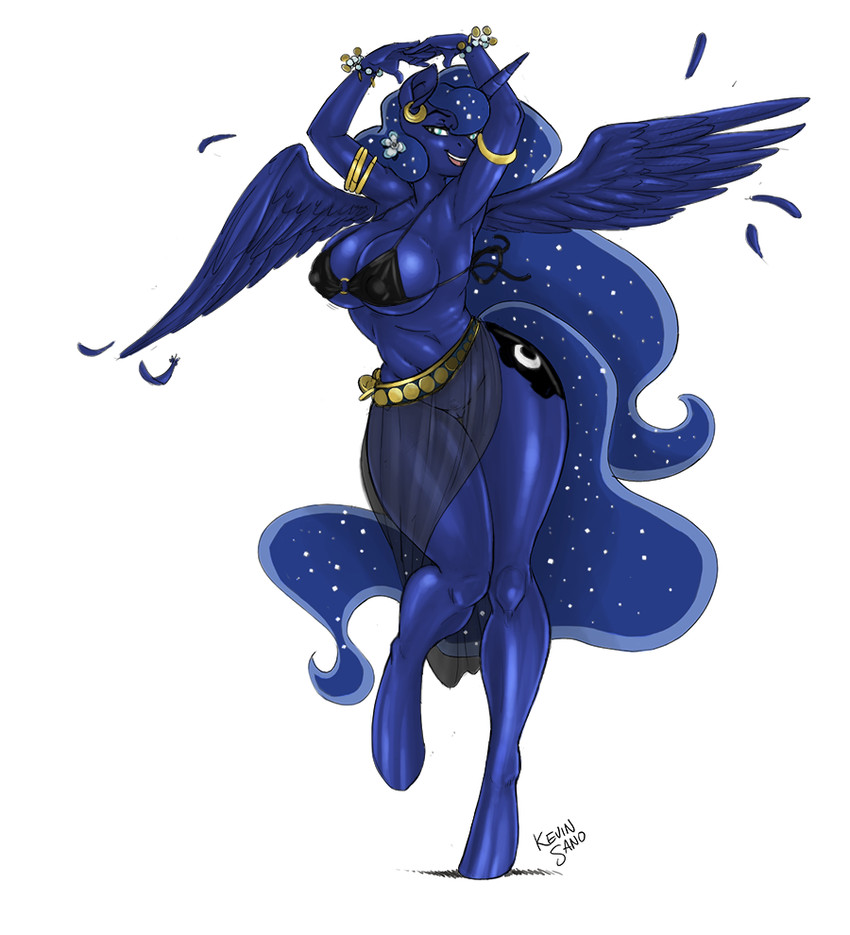 princess luna (friendship is magic and etc) created by kevinsano and seriousb