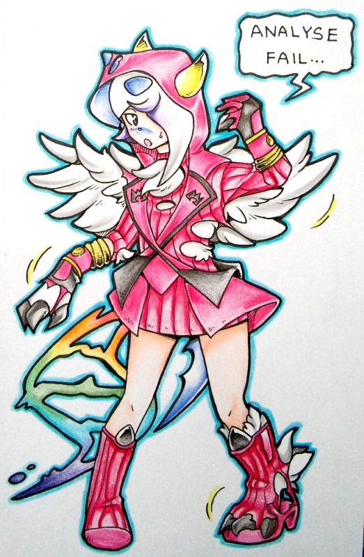 courtney (team magma and etc) created by fujoshiineko