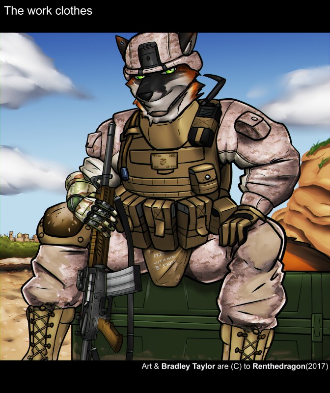 bradley taylor (united states marine corps) created by renthedragon