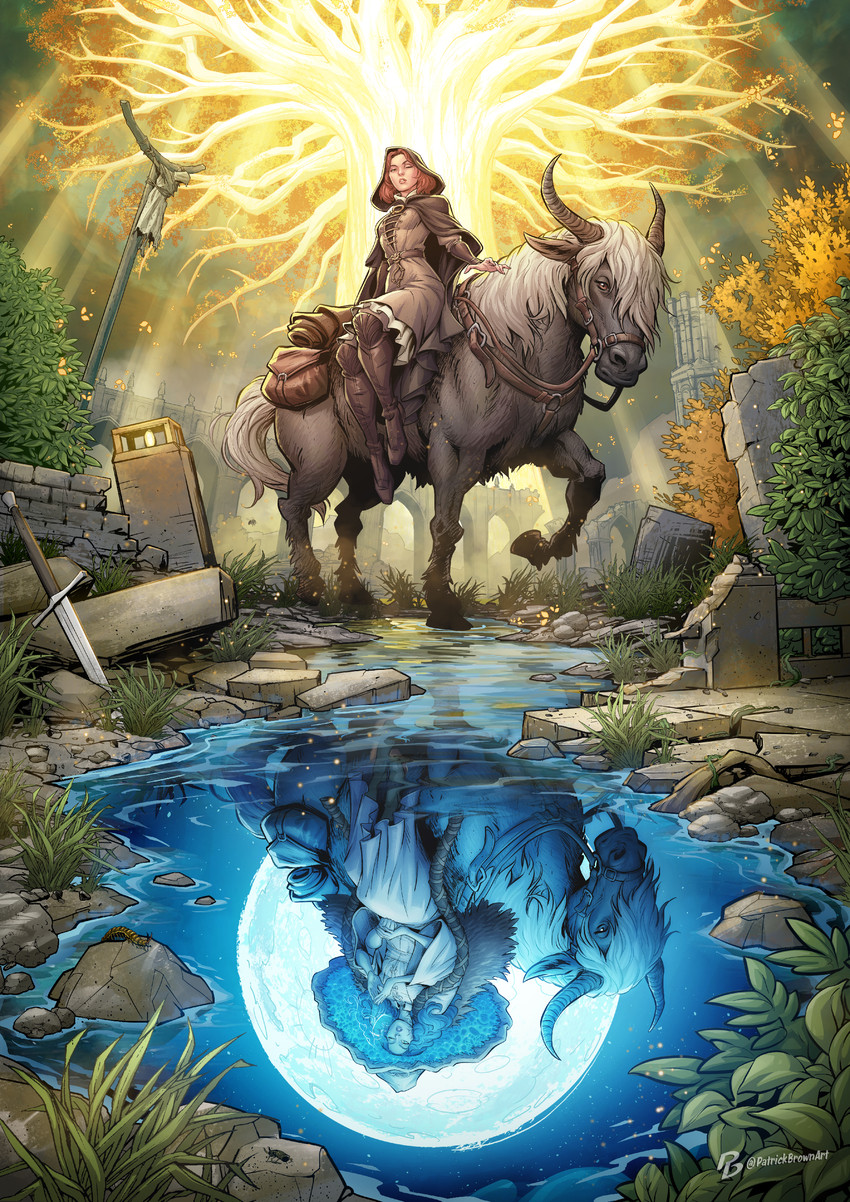 ranni the witch and torrent (fromsoftware and etc) created by patrick brown