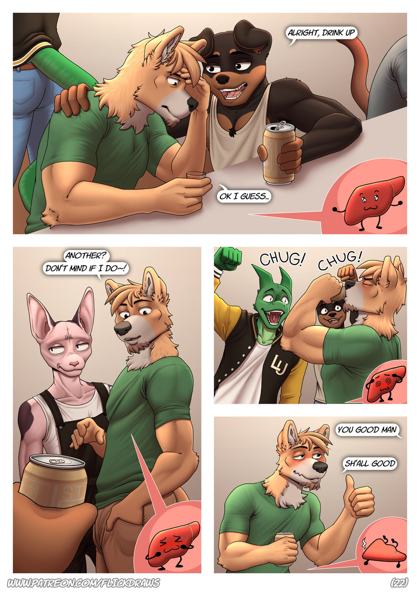 cane and henry (mythology) created by flicklock