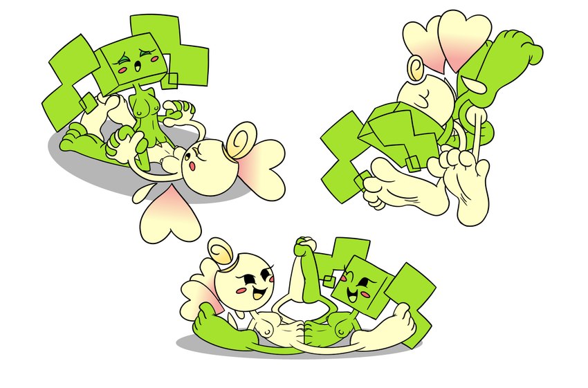 luvbi and mimi (paper mario and etc) created by mepwep